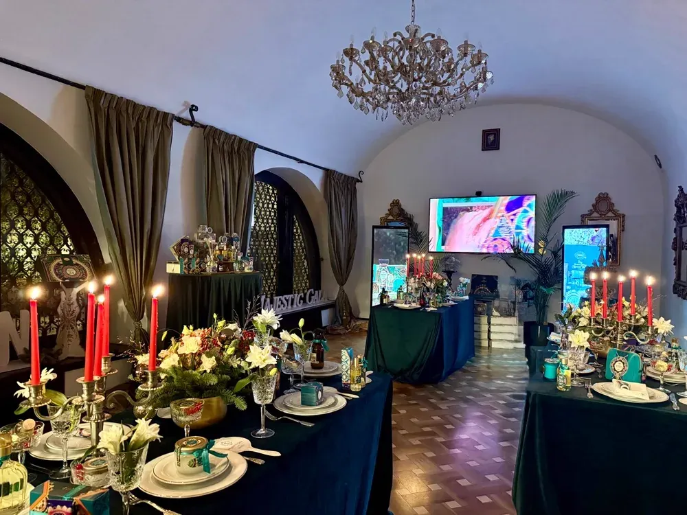 Eveniment corporate în desfășurare